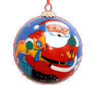 Deze kerstbal is om op te klikken